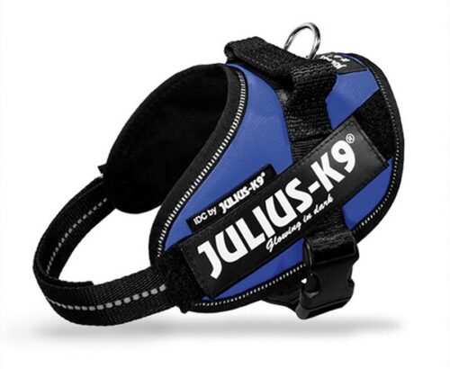 JULIUS K9 POWERHARNESS PETTORINA BLU MINIMINI 40 53CM 4 7KG