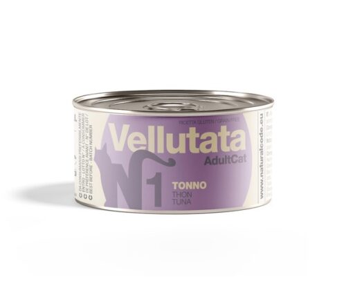 NATURAL CODE TONNO V1 Vellutate Lattina gatto 85g